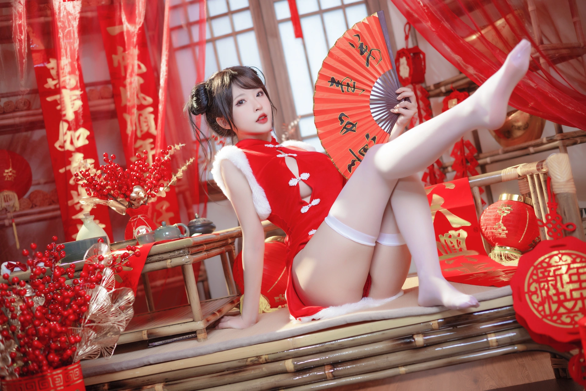 清水由乃 – NO.049 新年旗袍 1