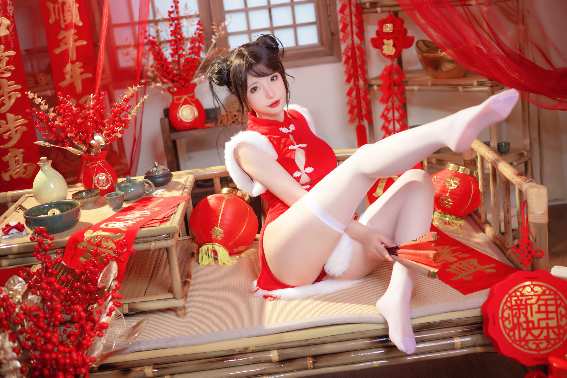 清水由乃 – NO.049 新年旗袍 3
